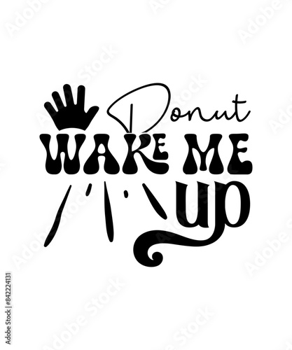donut wake me up svg