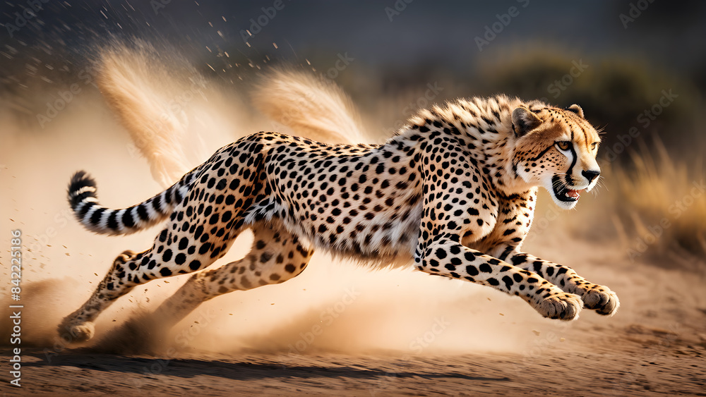 cheetah in the savanna run after their prey all their lives cheetah in the savanna run after their prey all their lives