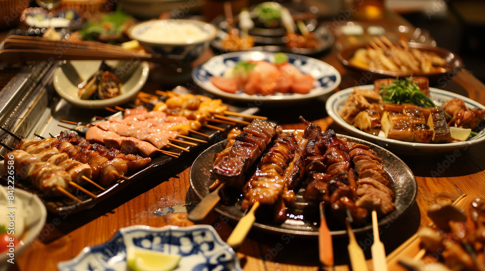 Fototapeta premium 日本の焼き鳥