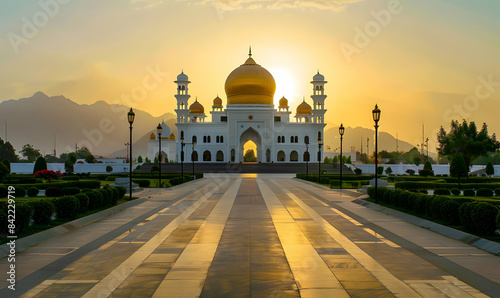 Kartarpur Corridor Inauguration copy space background photo