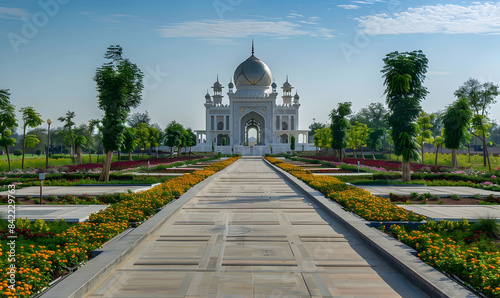 Kartarpur Corridor Inauguration copy space background photo