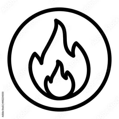 fire line icon