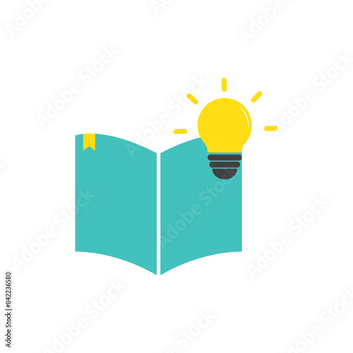 Idea icon flat design