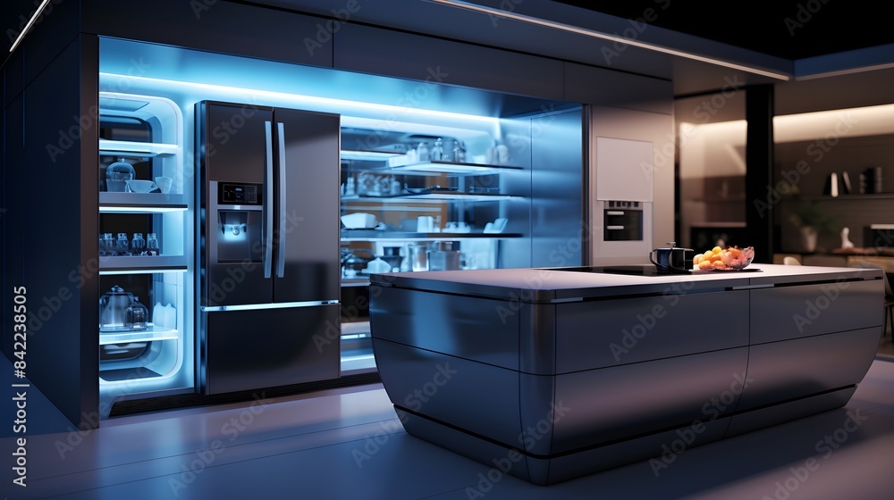Futuristic kitchen bliss Futuristic kitchen bliss