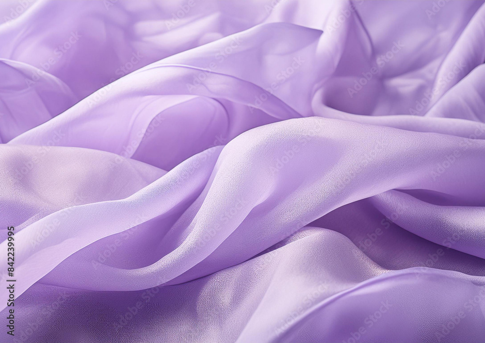 Obraz premium 紫色のオーガンジーのイメージ背景