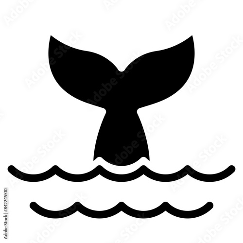 whale tail icon