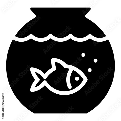 fish in the aquarium icon