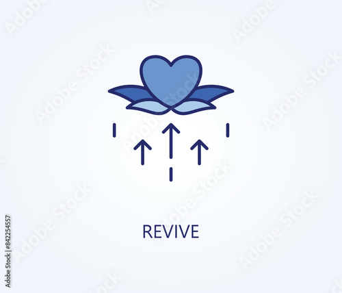  revive vector, icon or logo sign symbol illustration 