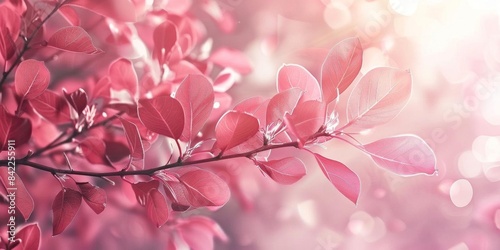 Pink Flower on Natural Branch