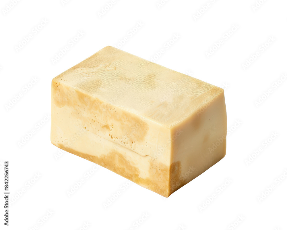 Closeup of a handmade bar of soap with natural ingredients, ideal for skincare and organic beauty routines. Closeup of a handmade bar of soap with natural ingredients, ideal for skincare and organic beauty routines.