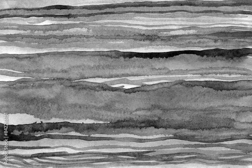 Black and white watercolor texture