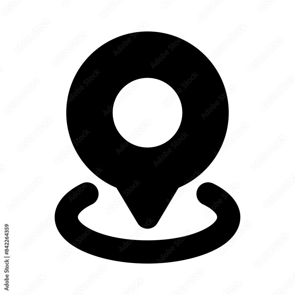 Pin Location map pointer ui black solid icon Pin Location map pointer ui black solid icon