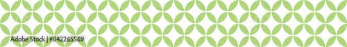 japanese Vintage Seamless Borders Horizontally