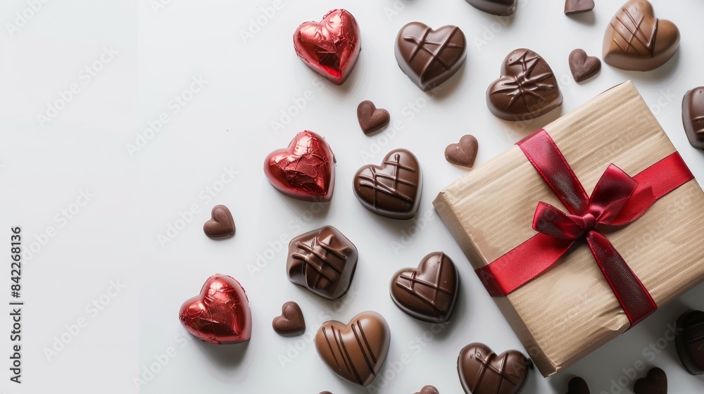 Valentine's Day chocolate gifts, Heart-shaped treats and surprises. Ideal for marketing Valentine's Day chocolates and sweets. Valentine's Day chocolate gifts, Heart-shaped treats and surprises. Ideal for marketing Valentine's Day chocolates and sweets.