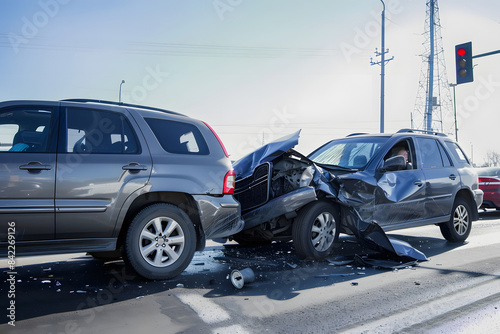 Shocking Collision: Safety in Question. Uninsured concept