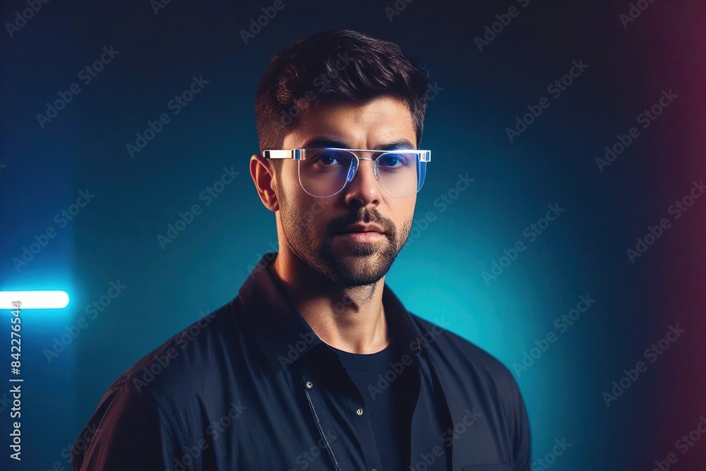 Scientific and technological concept image Scientific and technological concept image