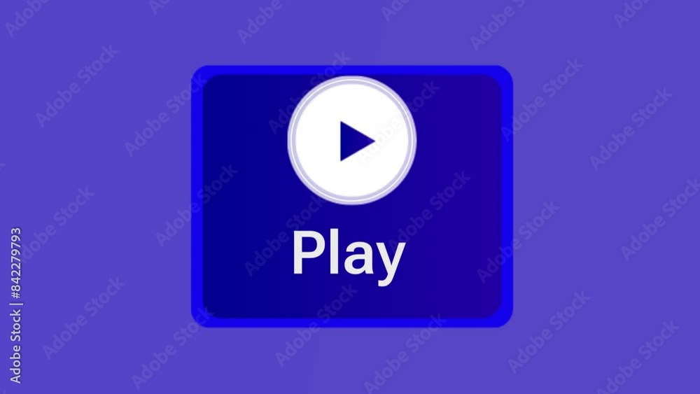 Video player button icon 4k animation,play button animation, video play button icon. Video player button icon 4k animation,play button animation, video play button icon.