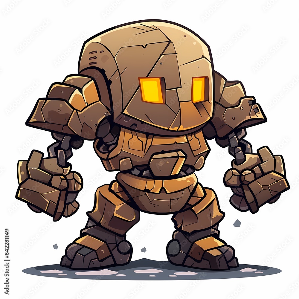 Obraz premium Cute Golem