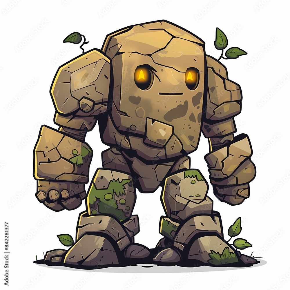 Fototapeta premium Cute Golem