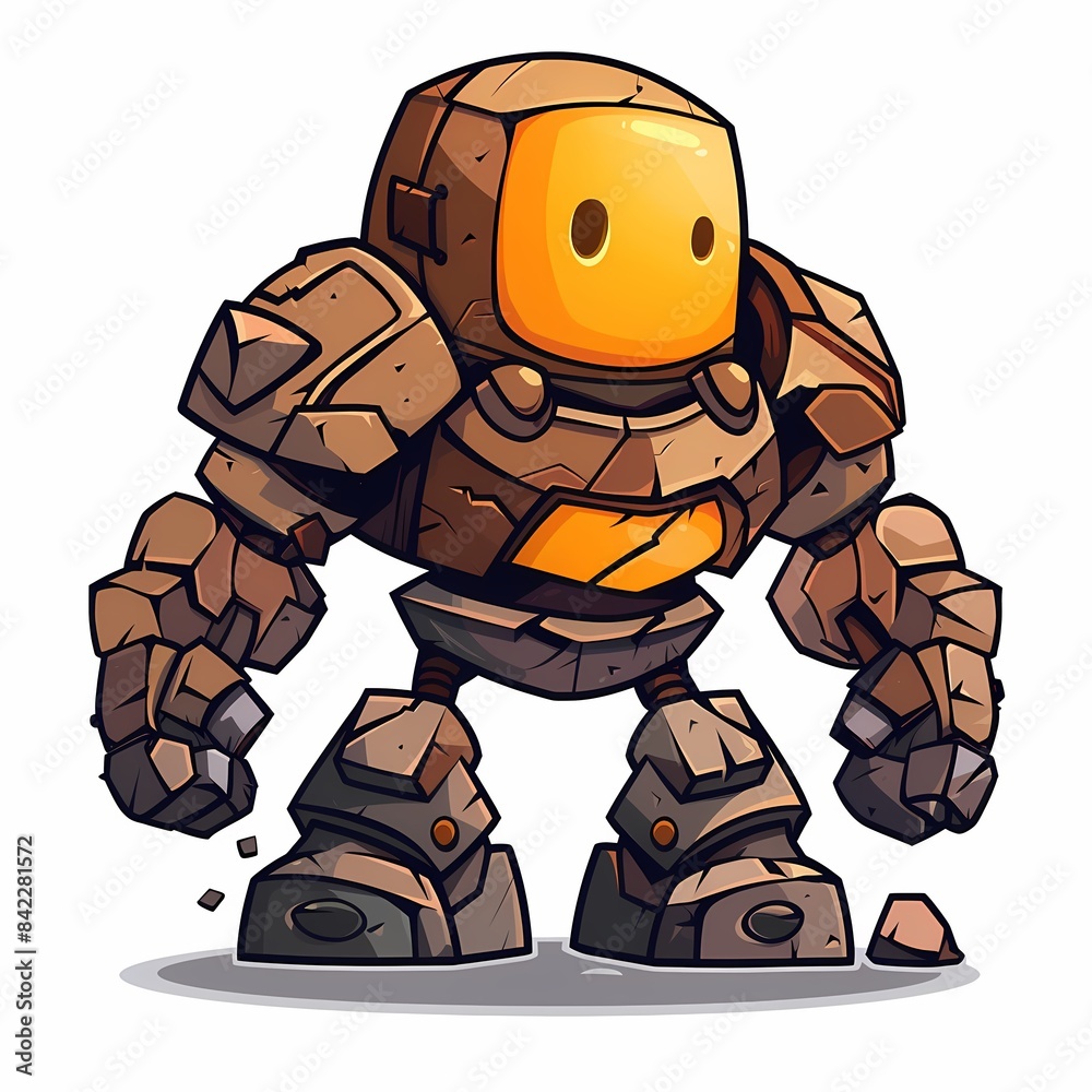 Obraz premium Cute Golem
