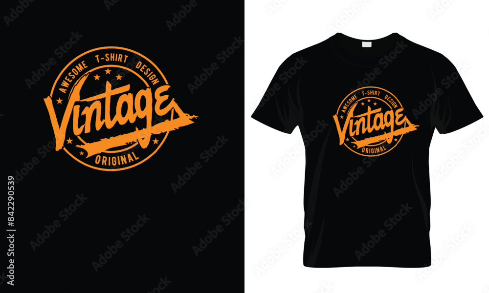 Stylish Vector T-shirt Design