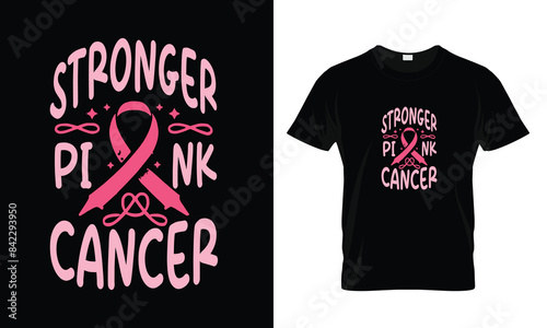 Breast Cancer Vector T-shirt Design