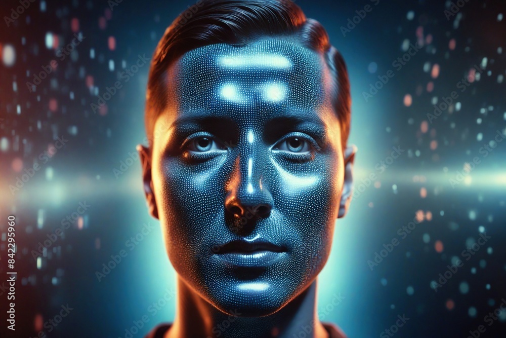 Scientific and technological concept image Scientific and technological concept image