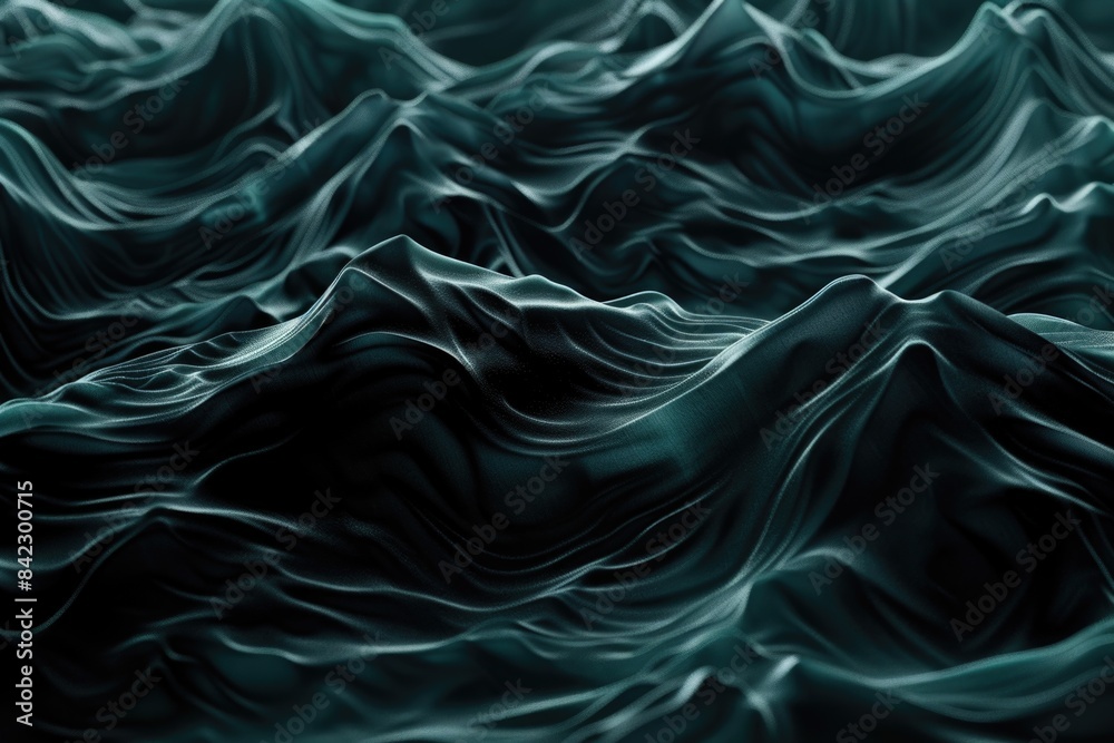 Obraz premium Wavy Surface Close Up