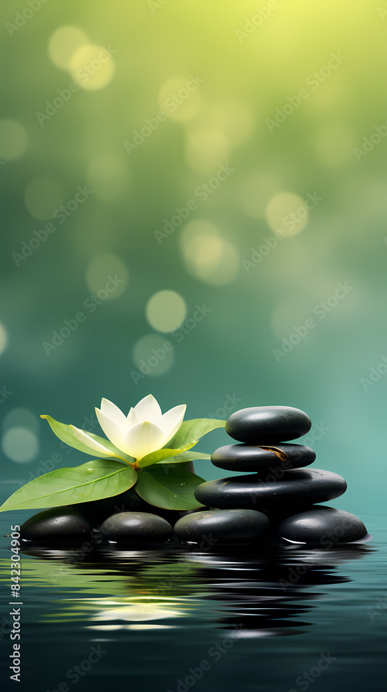 Zen background, spa and wellness concept Zen background, spa and wellness concept