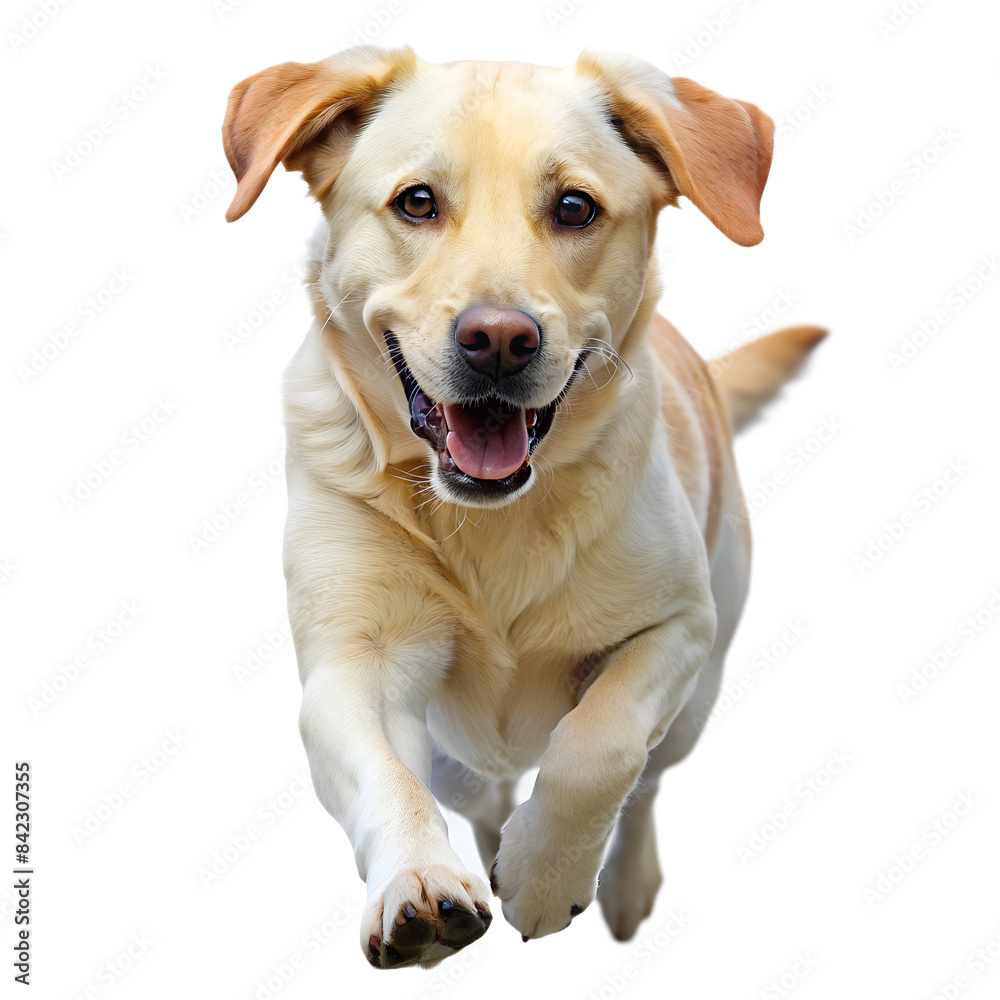 Close-Up Portrait of a Labrador Retriever Close-Up Portrait of a Labrador Retriever