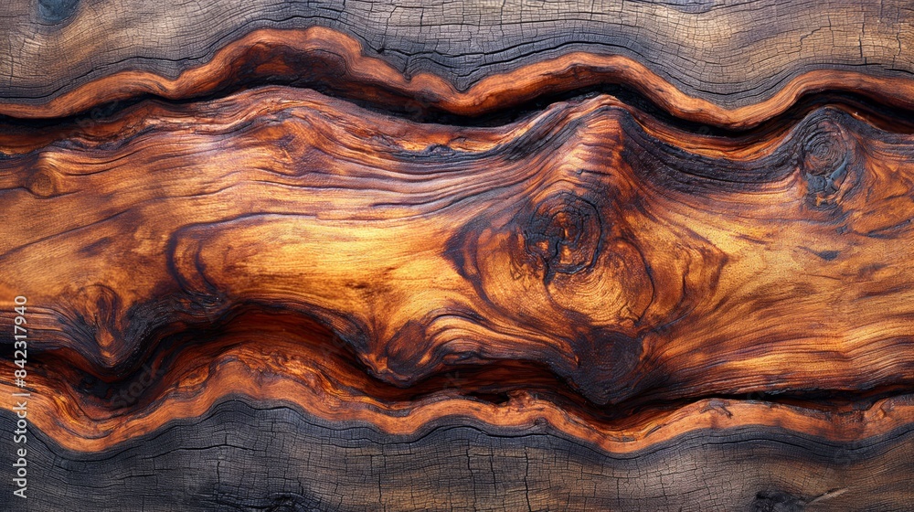 Elegant Koa Wood Texture Background with Lush Patterns on 4' x 8' Sheet Elegant Koa Wood Texture Background with Lush Patterns on 4' x 8' Sheet