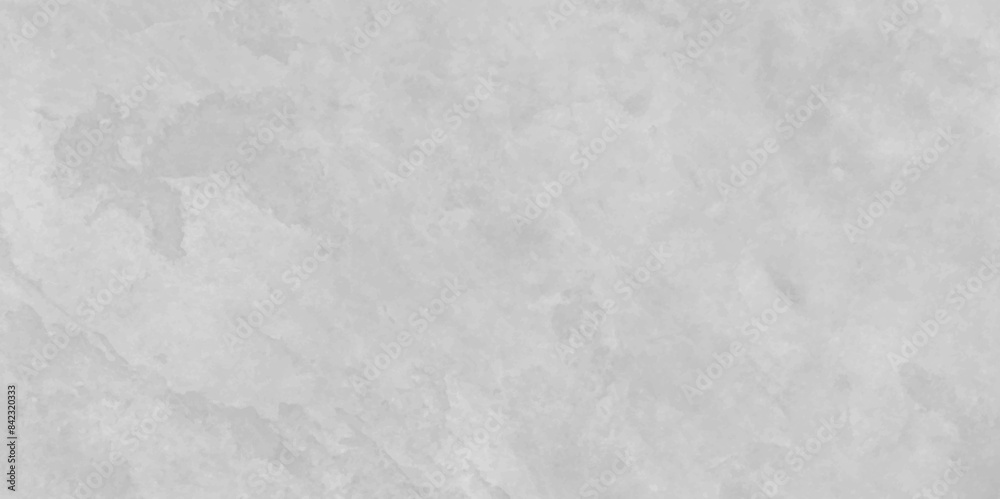 Fototapeta premium Vector white stone marble concrete wall grunge for texture backdrop background. Old grunge textures with smooth plaster surface rock White painted cement wall, modern grey paint limestone texture.