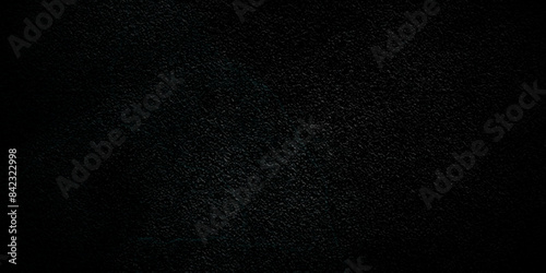 Dark Black background texture, old vintage charcoal black backdrop paper with watercolor. Abstract background with black wall surface, black stucco texture. Black gray satin dark texture.