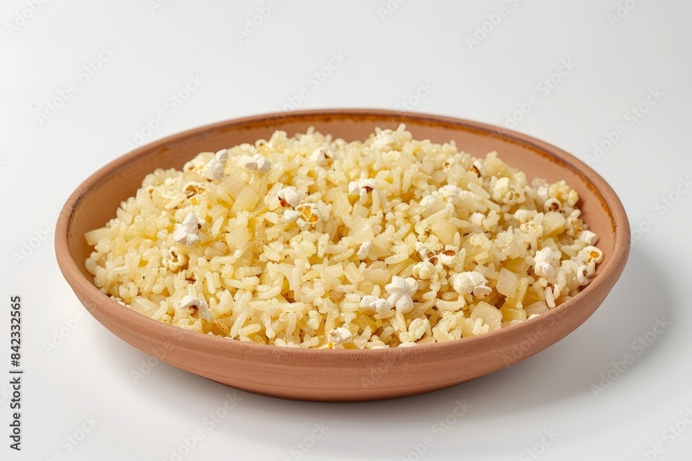 Baked Popcorn Rice with Sautéed Onion and Roasted Garlic: A Culinary Delight Baked Popcorn Rice with Sautéed Onion and Roasted Garlic: A Culinary Delight