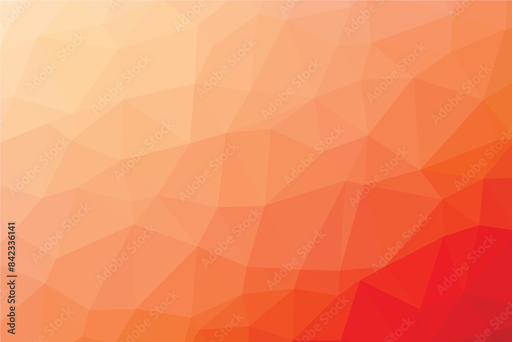 Gradientorange yellow polygon pattern. Low poly design. Vector illustration
Gradientorange yellow polygon pattern. Low poly design. Vector illustration
