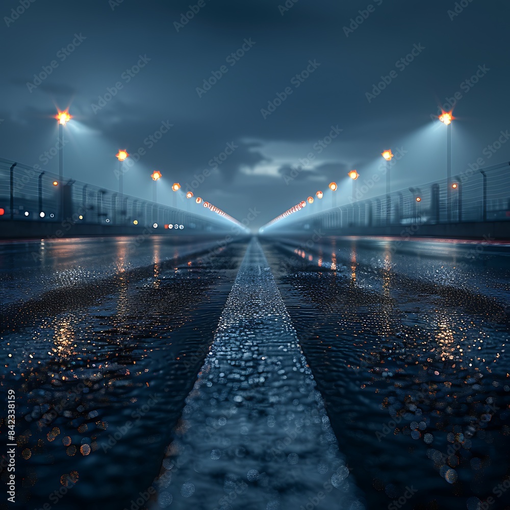 Fototapeta premium racing tracks background