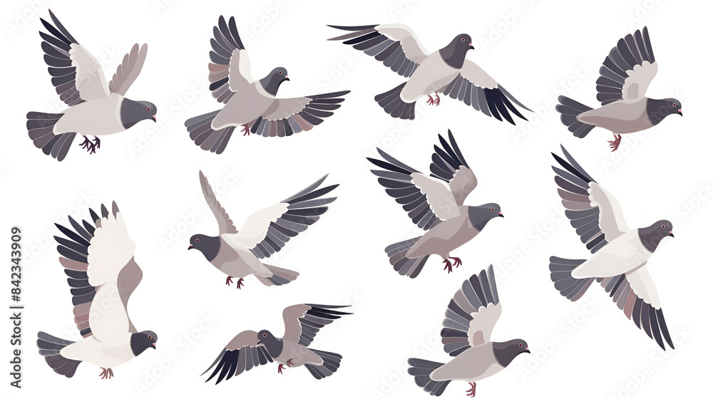 Pigeon animation Pigeon animation