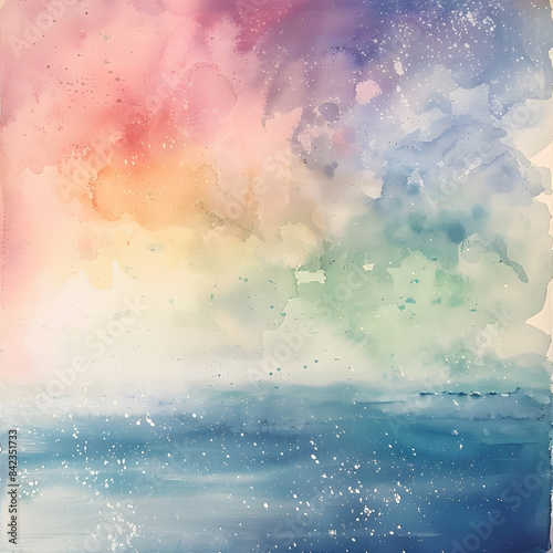 Watercolour Background Design.