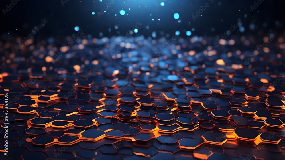 Hexagonal Patterned Background Hexagonal Patterned Background
