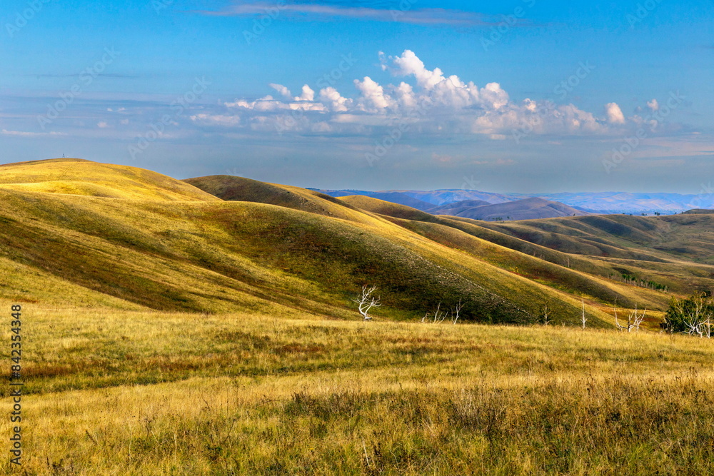 Karamurun-tau is a picturesque mountain range of the Orenburg region. Karamurun-tau is a picturesque mountain range of the Orenburg region.