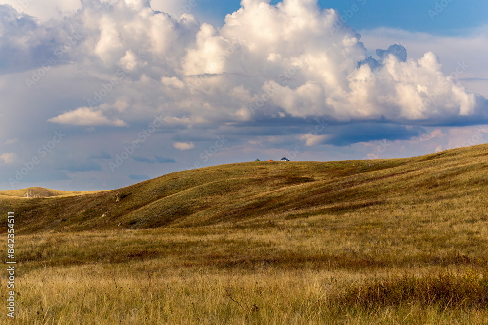 Karamurun-tau is a picturesque mountain range of the Orenburg region. Karamurun-tau is a picturesque mountain range of the Orenburg region.