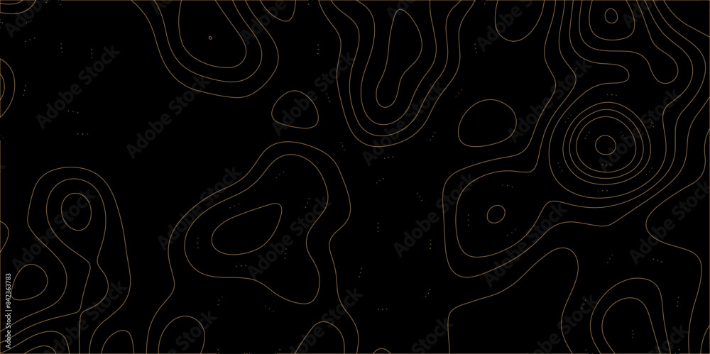 Abstract lines background. Contour maps. Vector illustration. The stylized height of the topographic map contour in lines and contours isolated on transparent. technology topo landscape grid map text.