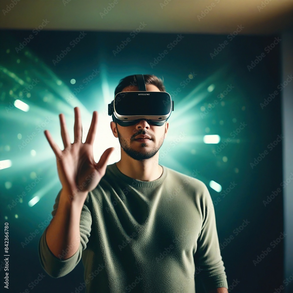 Scientific and technological concept image Scientific and technological concept image