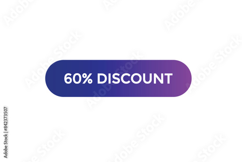 Bsale vector tag 60% discount template badges.  20, 10, 30, special, price, offer 90, 60, 80, with percent promotion illustration off shop now 60% discount banner design up to, discount,

