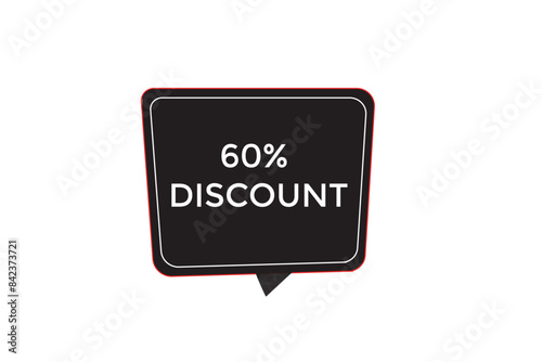 Bsale vector tag 60% discount template badges.  20, 10, 30, special, price, offer 90, 60, 80, with percent promotion illustration off shop now 60% discount banner design up to, discount,
