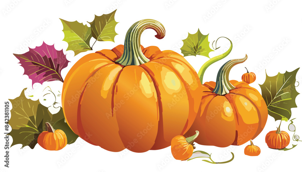 Pumpkins hyper-realistic Pumpkins hyper-realistic