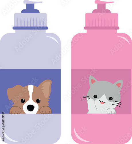 Pet Shop Element. Vector Illustration