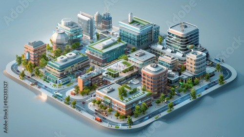 Clean Energy Technology Animation Graphics.