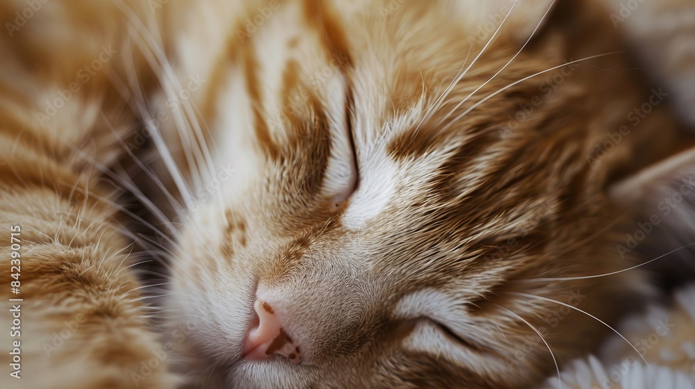 眠っている猫 眠っている猫