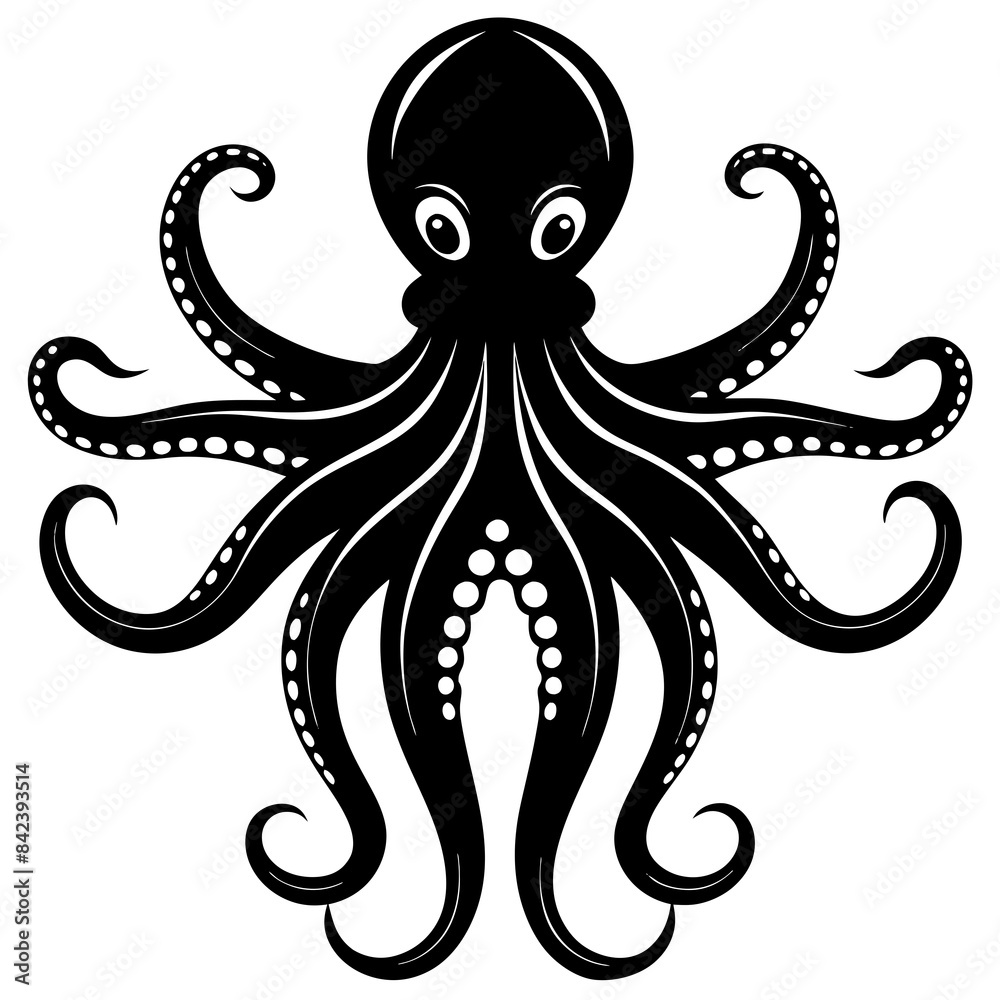 Captivating OCTOPUS Silhouette Designs: Unique Art and Illustrations Captivating OCTOPUS Silhouette Designs: Unique Art and Illustrations